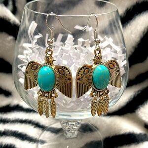 Thunderbird Dangle Earrings